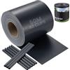 Velway Strisce Frangivista in PVC per Recinzione a Doppio Picchetto - 50m x 19cm, 450g/m², Anti-UV, Impermeabile e Antistrappo, con 40 Clip di Fissaggio per Giardino e Balcone