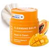PLANTIFIQUE Burro Struccante Coreano Viso e Occhi - Detergente Olio Struccante - Acido Ialuronico, Collagene e Ceramide - Cleansing Balm per Doppia Detersione, Makeup Remover Waterproof - 40 g