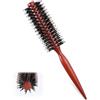 Giantree Spazzolacapello rotonda, setole di cinghiale, arrotolabile per asciugare i capelli volumizzanti, da viaggio per donne, bagnati o