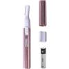 WAHL Ladies Precision Eyebrow Shaper, rifinitore per sopracciglia da donna, testina lavabile, rifinitore a batteria per donne, depilazione indolore, rifinitura di zone complesse