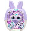 SCRUFFALUVS Little Live Pets ScruffaLuvs - Scruffi in peluche a sorpresa, 14 cm, con rivelazione magica in acqua, con scatola per il trasporto deluxe, 29 cm