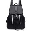 CYchen Zaino Borse a Mano Donna, Antifurto Zainetti Elegante Ragazza Borsa Zainetto, Bigiotteria Cuoio Zaini Impermeabile Borsette Tracolla Backpack per Viaggio Lavoro - Nero