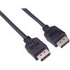 PremiumCord Cavo di Collegamento DisplayPort M/M 5 m, Spina a Spina, 10,8 Gbps, Video Fino a 4K@30Hz, 2560X1600, 2K@60Hz, Full HD 1080p, HDCP 2.2, Nero