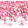 mySprinkles wir streuseln Liebe 180g my Sprinkles Sprinkletti Baronessa rosa - decorazioni zuccherini decorativi per torte torta dolci decorare bambini cuori principesse battesimo