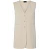 PIECES Vest Pckamil SL Gilet, Nero, S Donna