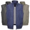 Smanicato Uomo Leggero Zip Gilet con Tasche Interno Foderato Blu Nero VEQUE
