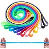 PWGHWG 24 Pezzi Fasce per Asciugamani per Sedia da Spiaggia, Elastici Larghi, 30 cm × 10 mm Elastico in Gomma Ispessita Multifunzionale, Elastici Colorati in Gomma per Arte, Scuola, Casa