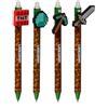 Puckator Erasable Pen with PVC Topper - Minecraft Tools