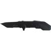 Coltello Tascabile Servoassistito nero con Frangivetro