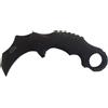 Coltello Karambit nero ad unghia