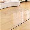 HYCH-Tappeto Salvapavimento, PVC Trasparente Tappeto Di Plastica Domestico Ufficio Protezione for Pavimenti Duri Antiscivolo Super resistente all'usuraTappetino in vetro morbido,1.5mm,120x140cm