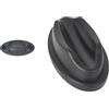 NXDHPLIENG Supporto Ruota Anteriore per Rulli Allenamento, Blocco Rialzato Antiscivolo, Stabilizzatore per MTB e Bici da Strada, Accessorio per Indoor Training - Nero