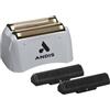 Andis 17280 ProFoil Lithium Rasoio di Ricambio con Lamina in Titanio e Taglierine Interne, Grigio