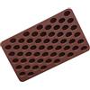 ZICHENXR Stampo per fondente in silicone fatto a mano a forma di chicchi di caffè a forma di zucchero candito artigianale pasta di gomma stampo candela resina sintetica artigianato durevole