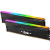 Silicon Power DDR5 32GB (2x16GB) RGB 6000MHz (PC5-48000) 288-pin CL30 1.35V UDIMM Desktop Memory Module RAM SP032GXLWU60AFDF Black RGB