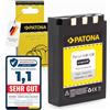 PATONA Li-10b Batteria 900mAh compatibile con Olympus mju 300 400 410 500 600 800 810 Digital C-50 Zoom C-60 C-70 C-470 C-760 C-765 C-770 C-5000 FE-200 U-15 U-20 U-30 Sanyo DB-L10B Li 10b Li10b