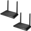 LogiLink HDW0103 moltiplicatore AV Trasmettitore e ricevitore Nero