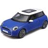 Maisto - MINI Cooper SE 2024 (J01), Auto Diecast in Scala 1:24 Colore Blu, Replica Dettagliata della Nuova Versione Elettrica, Porte e Cofano Apribili, Età Consigliata 3+ Anni