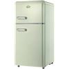 DCG Eltronic MF100CCDP Frigorifero Combinato A Libera Installazione, Autoscongelamento Defrost, Termostato Regolabile, Crema"