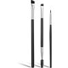 Lusofie 3 Pezzi Pennelli per Eyeliner Pennello per Trucco Professionale per Occhi Pennello per Correttore per Eyeliner ad Angolo Pennello Sottile Ultra Piatto Pennello per Sopracciglia Smussato