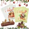 Allony Maschere Viso Natalizie, Set Maschere Viso Regalo Natale, Maschera Viso Idratante, Idratazione Profonda, Ridurre le linee Sottili, Natalizie Regalo per Amici e Familiari, Cerchietto Natalizio, 7pcs