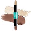 NYX Professional Makeup Highlight & Contour Stick, Stick per Contouring a Doppia Punta, Corregge, Scolpisce e Illumina, Formula Vegana, Wonder Stick, Light