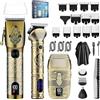 Kuxssul Tagliacapelli Uomo Professionale e Tagliabordi Kit,Tagliapeli del naso Corpo Trimmer,Rasoio Elettrico Barba，Foil Shaver Rasoio, per Casa/Barbiere/Salone
