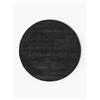 Westwing Collection Tappeto rotondo in viscosa fatto a mano Jane -