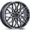 Cerchi in lega Niche CALABRIA 5 (US) 10.5x22 Gloss Black Machined