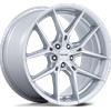 Cerchi in lega Niche PRODIGY 5 (US) 10.5x22 Silver W/ Machined Face