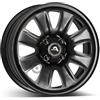 Cerchi in lega Alcar 02 BLACK 6.0x15 Black