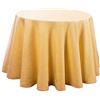 Martina Home Altea Gonna per Tavolo Camilla 75x90x1 cm Dorato