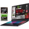 Acer Nitro V 16S AI Notebook, AMD Ryzen 9 365 AI, 5GHz, DDR5 RAM 32 G, RTX 5070