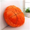 OUKEYI Cuscino in peluche da pallacanestro, soffice e durevole, imbottito da calcio, cuscino sportivo da 14 pollici, morbido e durevole, rotondo