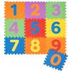 WELLDER Tappeto Bambini in Eva - 10 Pezzi con Numeri e No Bordi | Tappetini Puzzle Gioco Morbidi, Antiscivolo, Certificati CE (10 Pezzi, Numeri)