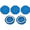 QUARKZMAN 5 Pezzi Copertura Per Lucidatrice Auto Morbido Blu Scuro | Cuscinetto Di Lucidatura In Microfibra, Copertura Per Lucidatrici Auto Da 7-8