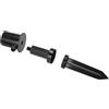Intec BASE PICCHETTO PER SFERE POLLY INNESTO 6X33,5CM Accessorio per fissaggio a picchetto con connettore e fermacavo