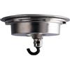 Intec INCASSO CALPESTABILE LED CROWN DC24V ACCIAIO 18W RGB DIMMERABILE IP68 17X6,7CM