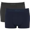 Sloggi Boxer Sloggi Uomo mod. SLG TRUNKS (confezione 2 pezzi) Grigio/Blu