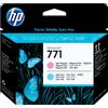 HP Testina stampante HP di stampa magenta chiaro/ciano chiaro DesignJet 771 [CE019A]