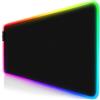 CSL-Computer Titanwolf - Tappetino per mouse da gioco RGB - Sottomano a LED - 800 x 300 mm - XXL - LED Multi Color - 11 modalità di illuminazione - 7 colori LED + 4 modalità di effetto - Nero