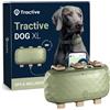 Tractive DOG XL - GPS per cani con maggiore autonomia della batteria | ABBONAMENTO ESCLUSO | TRDOG4XLGR | verde