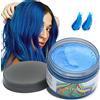HTRUIYATY Cera di colore di capelli, una volta temporaneo modellazione naturale colore cera colorante per capelli, acconciatura crema, cera Styling per il partito