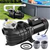 VEVOR Pompa per Piscina Fuori Terra per Filtrazione 3000W 35000 L/h, Kit Pompa di Filtrazione per Piscine Fuori Terra Velocità Singola con Cestello Filtrante 2860 giri/min Prevalenza max. 19 m