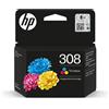 HP CARTUCCIA HP 308 7FP20UE TRICROMIA 120pg - 7FP20UE