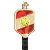 Old World Christmas Ornamenti Pickleball Paddle vetro soffiato ornamenti per albero di Natale
