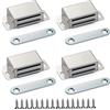 Lahviuu Calamite per Mobili Chiusura,4 pcs Chiusure Magnetiche Chiusura Magnetica Calamita Magnetica Calamite Potenti Calamita Porta Magnete per Armadietto Ante