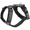 Hunter Pettorina per Cani Maldon Up Nero/Grigio Riflettente, xs-s