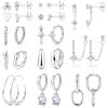 FIOROYAL 13 Set Orecchini Donna Borchia & Cerchio Orecchini Anallergici Donna Placcata Oro 14K Orechini Oro Huggie Stacks Multi Piercings Helix Cerchio Piccoli Oro/Argento S