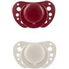 Chicco Succhietto Air Rosso In Silicone 6-16 Mesi 2 Pezzi